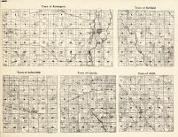 Wood County - Remington, Richfield, Auburndale, Lincoln, Arpin, Wisconsin State Atlas 1930c